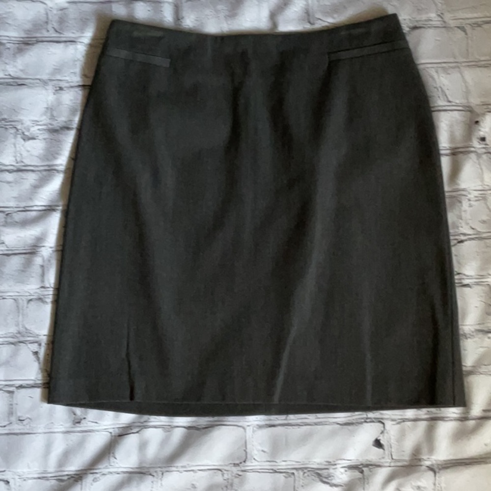 NWT Limited Size 10 Gray Skirt. Last picture is true color in sunlight.